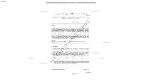 A new approach to map-assisted Bayesian tracking filtering